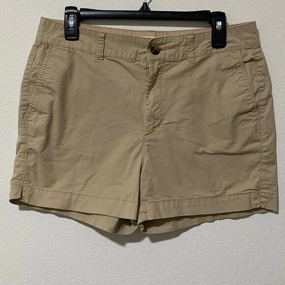Old Navy Pants - Old Navy Tan Khaki Women's Shorts Size 8